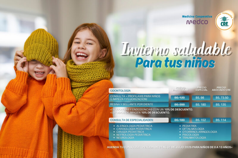 Invierno saludable para tus niños